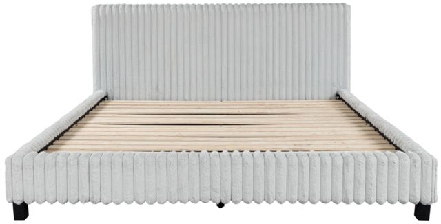 Signature Design by Ashley® Zuraleus White Queen Upholstered Bed-3