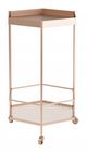 Zuo® Hex Gold Side Table-1