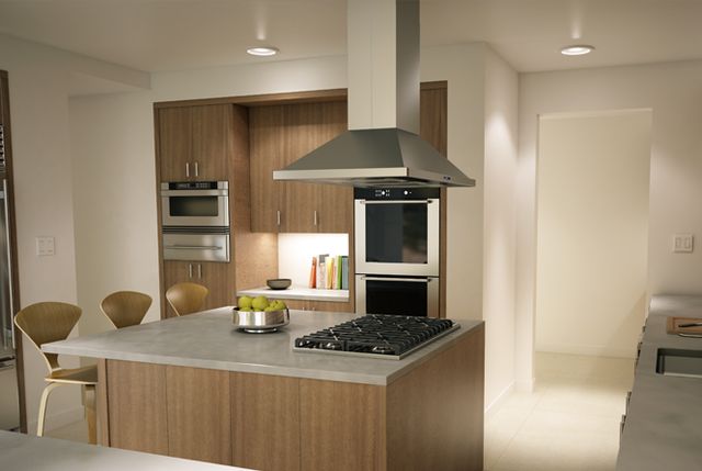Zephyr Essentials Europa Napoli 42" Stainless Steel Island Hood-3