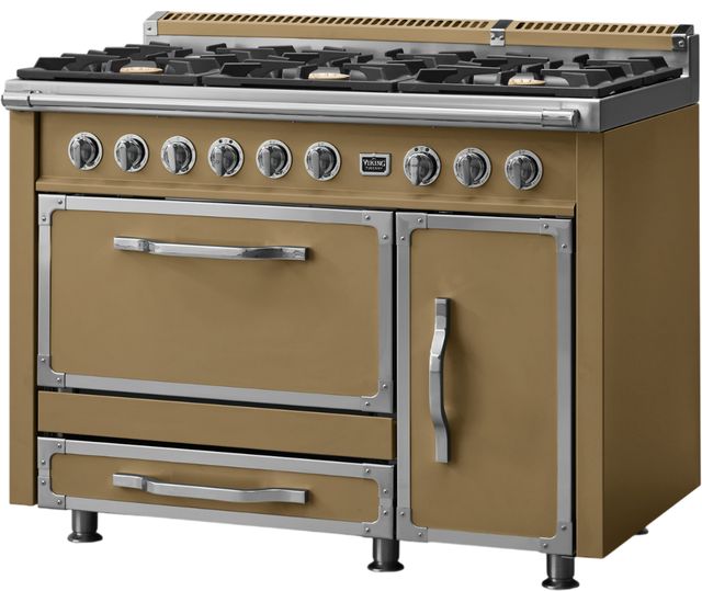 Viking® Tuscany 48" Golden Hour Pro Style Dual Fuel Range-3