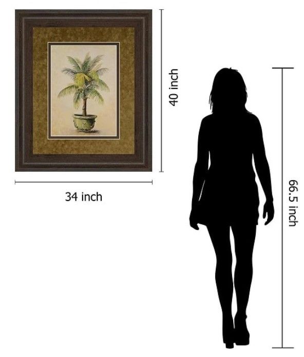 Classy Art Potted Palm l Wall Art-3