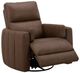 Liberty Furniture Reilly Aline Saddle Leather Power Swivel Glider Recliner-1
