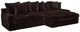 Franklin™ Angel 2-Piece Marshmallow Chocolate Sectional with Chaise-0