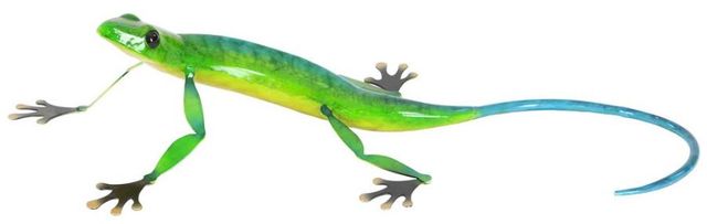 Deco Marche 2-Piece Multi-Colored Lizard Decorative Sculpture Set-1