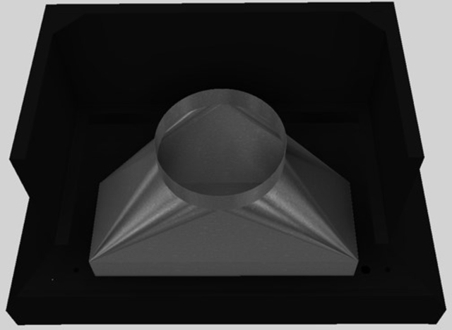 Vent-A-Hood® 42" Black Euro-Style Wall Mounted Range Hood-2
