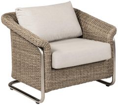 Flexsteel® Outdoor Vista Ivory/Warm Gray Accent Chair