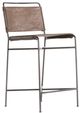 Four Hands Wharton Distressed Brown Counter Stool-0