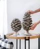 A & B Home Brown Pinecone Table Decor-5