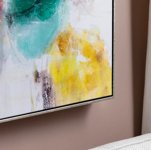 Crestview Collection Vibrant Rings Wall Art-3