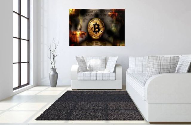 Classy Art Dollar Down Wall Art-3