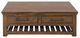 International Furniture Direct Walnut Brown 50" Cocktail Table-1