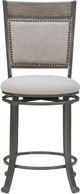 Powell® Franklin Gray/Pewter Counter Stool-3