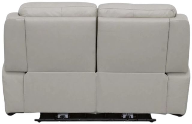 Flexsteel® Barnett Timber Leather Power Reclining Loveseat with Power Headrest and Lumbar-2