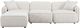 TOV Furniture Travie 4-Piece White Sand Modular Sofa-3