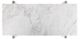 Currey & Company White Accent Table with Cora Silver Leaf Base-1