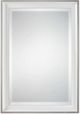 Uttermost® Lahvahn Gloss White Mirror-0