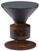 Moe's Home Collection Hippo Brown/Grey Stool-0