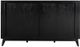 Armen Living Carnaby Black Brushed Queen Platform Bed-3