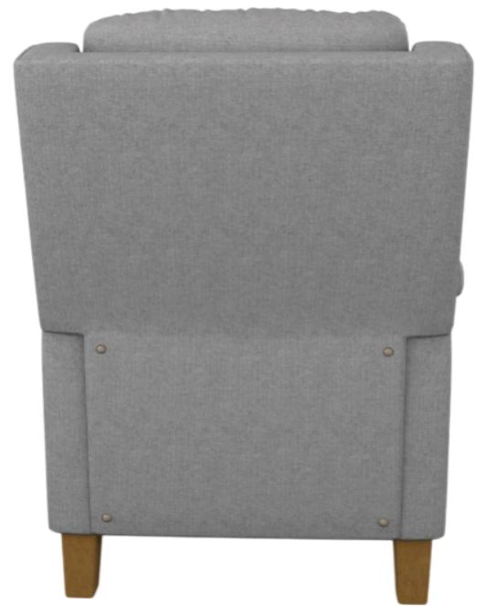 Best® Home Furnishings Customizable Prima Manual High Leg Recliner with Honey Birch Legs-3