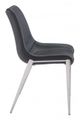Zuo® Magnus Black/Silver Dining Chair-1