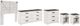 Signature Design by Ashley® Shawburn 5-Piece Whitewash Full Panel Headboard Bed Set-0