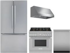 Thermador® 4 Piece Stainless Steel Kitchen Package