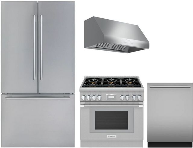 Thermador® 4 Piece Stainless Steel Kitchen Package