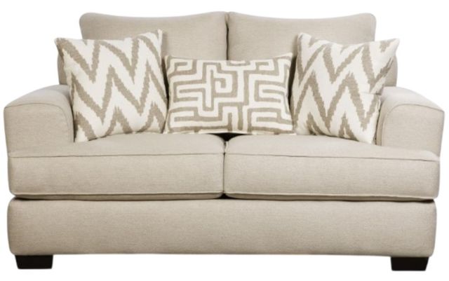 Corinthian Furniture Sanibel Beige Loveseat-0