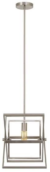 YHD Brushed Nickel Pendant-2