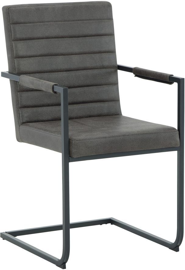 Signature Design by Ashley® Strumford Gray/Black Dining Arm Chair-0