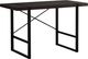 Monarch Specialties Inc. 48"L Espresso and Black Metal Computer Desk-2