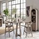 Sunny Designs™ Wren Wheat Bar Stool with Arms-1