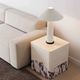 TOV Furniture Brut Breccia/Travertine Indoor/Outdoor Side Table-1