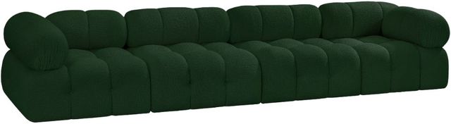 Meridian Furniture Ames 4-Piece Green 136" Sofa-0