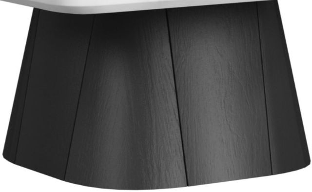Elements International Edison Black/White Coffee Table -1