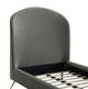 TOV Furniture Vivi Grey Velvet Twin Bed-3