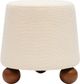 TOV Furniture Jaine Cream Boucle Ottoman-3