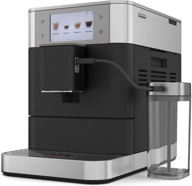 KitchenAid® Cast Iron Black Fully Automatic Espresso Machine-4