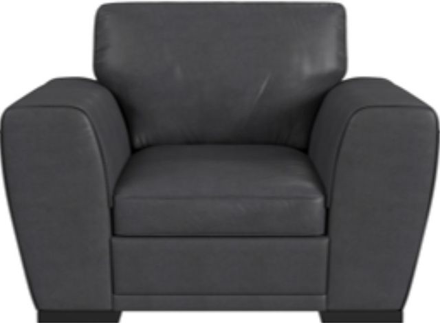 Bassett® Furniture Club Level Clemmons Thunder Gray Chair-0
