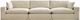 Signature Design by Ashley® Elyza 2-Piece Linen Living Room Seating Set-1