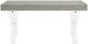 Universal Explore Home™ Oasis Beige Seascape Writing Desk with Acrylic Legs-3