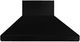 Vent-A-Hood® Premier Magic Lung® 66" Black Wall Mounted Range Hood-0