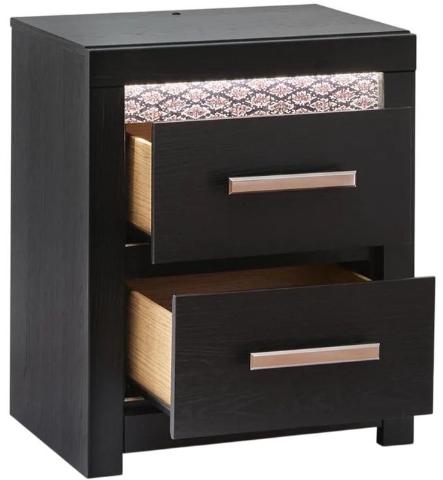 Signature Design by Ashley® Shoralli Black Nightstand-4