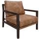 International Furniture Direct Milan Cognac Armchair-0