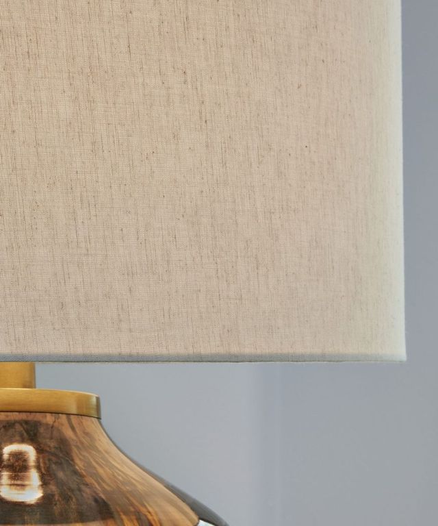 Signature Design by Ashley® Jadstow Black/Silver Table Lamp-1