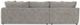 Jackson Furniture Bucktown 4-Piece Parchment L-Shape Sectional-2