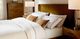Bassett® Furniture Customizable Eden Queen Upholstered Tuxedo Headboard-1