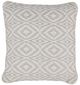Dovetail Furniture Rosewood Beige Outdoor Pillow-0