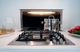 Faber Hoods Scirocco Lux 30” Black Glass with Stainless Steel Downdraft Range Hood-2