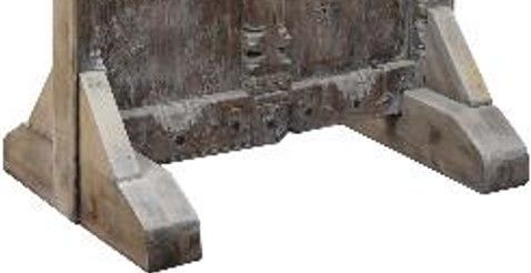 Jaipur Furniture Wdn. Old Gray Door Screen-2